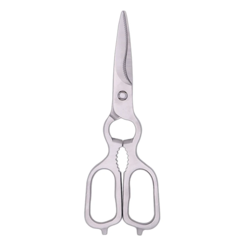 all stainless steel kitchen scissors strong all-steel chicken bone scissors multifunctional household kitchen scissors
all stainless steel kitchen scissors strong all-steel chicken bone scissors multifunctional household kitchen scissors