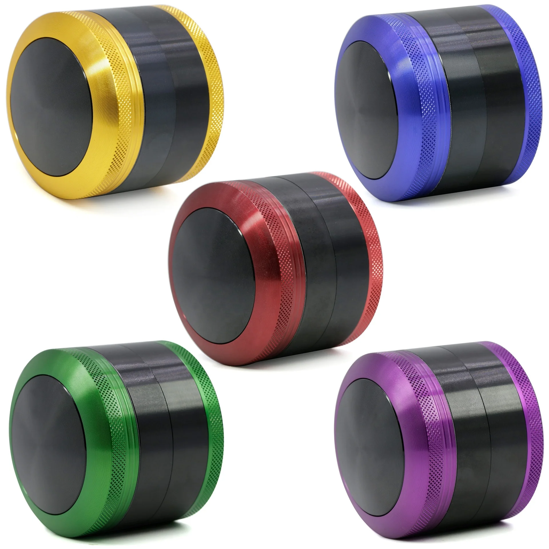 4-piece Dry Herb Grinder Diameter 63MM Aluminum Alloy Color Matching Grinder, Picture
4-piece Dry Herb Grinder Diameter 63MM Aluminum Alloy Color Matching Grinder, Picture