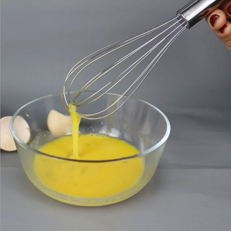 Hot-selling Multifunctional Kitchen Gadgets 2 Pieces 10"+11" Stainless Steel Egg Whisk Set Egg Beater Whisk
Hot-selling Multifunctional Kitchen Gadgets 2 Pieces 10"+11" Stainless Steel Egg Whisk Set Egg Beater Whisk