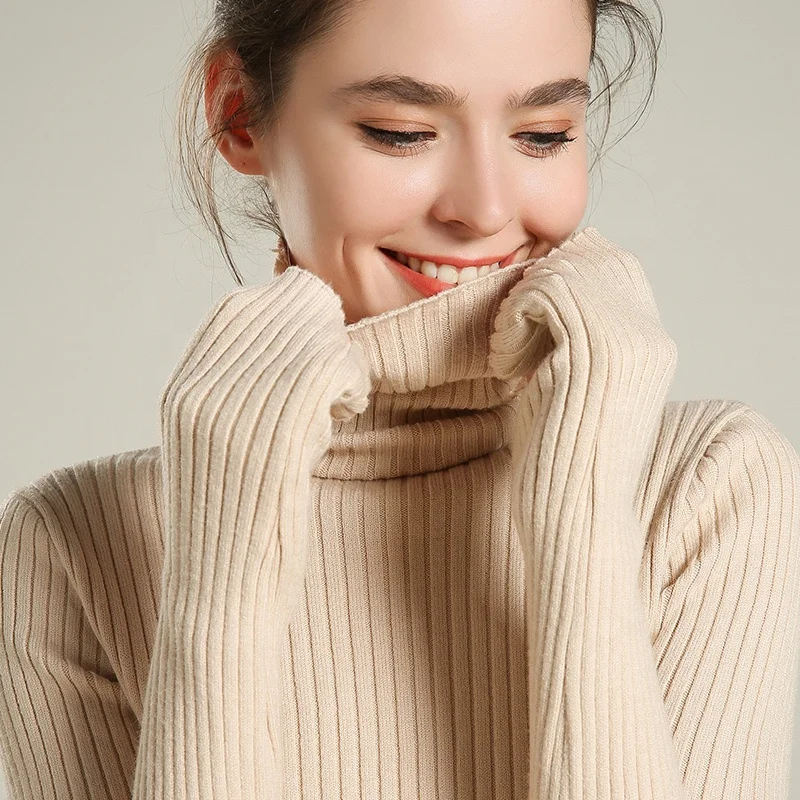 Fashion 2019 Autumn Temperament Korean Women's Hooded Collar Slim Sweater Bottoming Shirt Sweaters
Fashion 2019 Autumn Temperament Korean Women's Hooded Collar Slim Sweater Bottoming Shirt Sweaters
