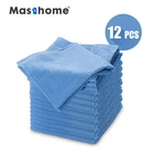 Masthome 35.6*35.6cm super Absorbent microfiber towel cleaning cloth rags for car and home cleaning