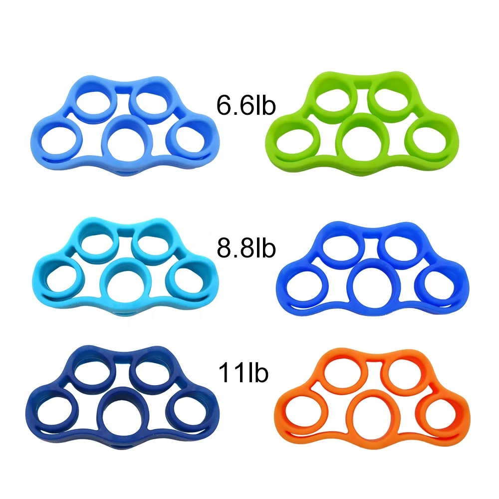 TY 3 grade silicone finger grips thickened anti-breaking elastic fitness hand exerciser finger training equipment, Picture
TY 3 grade silicone finger grips thickened anti-breaking elastic fitness hand exerciser finger training equipment, Picture