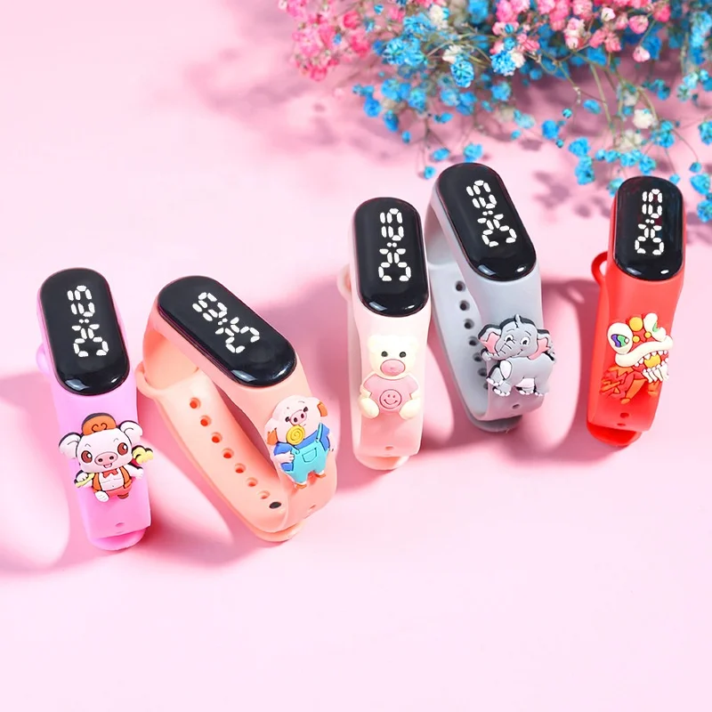 Best Latest design Cartoon dolls Children wristwatch Cheap LED bracelet Electronic Digital Kids Wholesale watches
Best Latest design Cartoon dolls Children wristwatch Cheap LED bracelet Electronic Digital Kids Wholesale watches