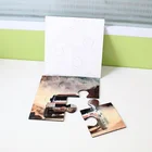 Blank Sublimation Wood Jigsaw Puzzle Customized Gifts