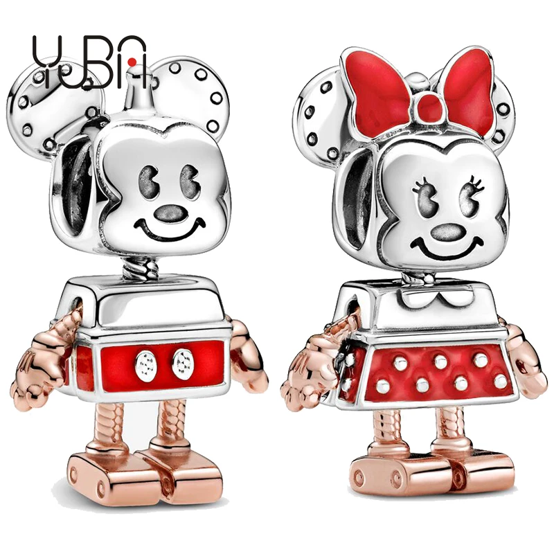Ready to Ship925 Silver charm bracelet Mickey Minnie series high-end suitable for amulet attractive female jewelry, Silver color
Ready to Ship925 Silver charm bracelet Mickey Minnie series high-end suitable for amulet attractive female jewelry, Silver color