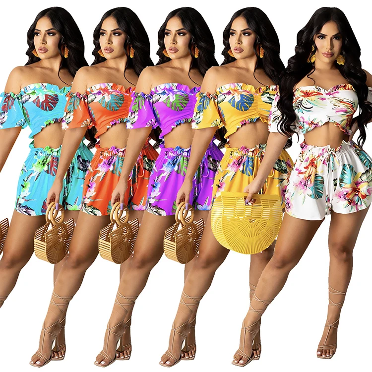Fashion Printing Sets For Women Two Pieces Summer Sets Two Piece Pants Set Women Clothing, Customized color
Fashion Printing Sets For Women Two Pieces Summer Sets Two Piece Pants Set Women Clothing, Customized color
