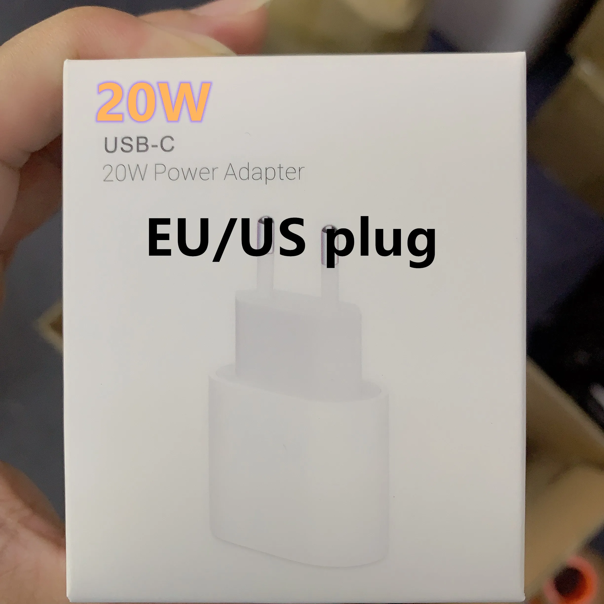 100% Original 20w Charger USB-C Power Adapter for iPhone 12 mini 12 Pro Max XS XR for iPad Air pro Super fast charging
100% Original 20w Charger USB-C Power Adapter for iPhone 12 mini 12 Pro Max XS XR for iPad Air pro Super fast charging