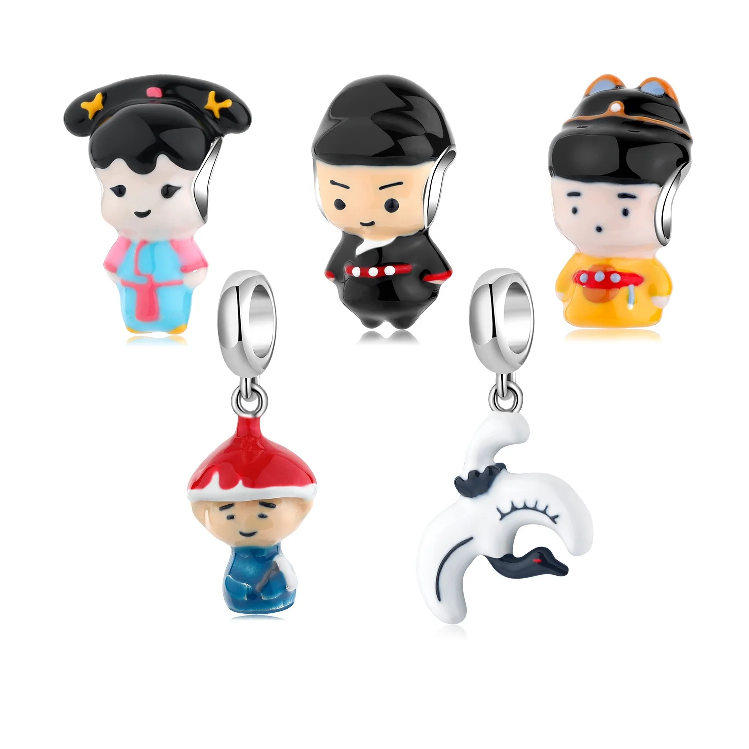 Real 925 sterling silver Chinese ancient culture cartoon characters Charms Beads for Jewelry Making Fit Original Women Bracelet
Real 925 sterling silver Chinese ancient culture cartoon characters Charms Beads for Jewelry Making Fit Original Women Bracelet