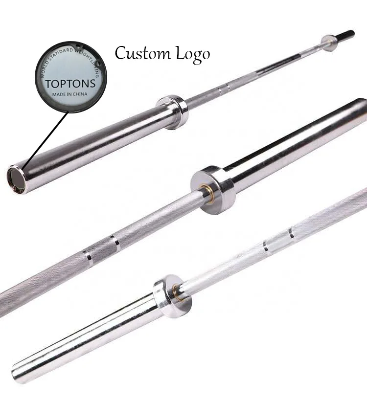 Gym Fitness Alloy Steel Chrome Weightlifting olym Barbell Bar 180cm 220cm, Silver, or can be customized
Gym Fitness Alloy Steel Chrome Weightlifting olym Barbell Bar 180cm 220cm, Silver, or can be customized