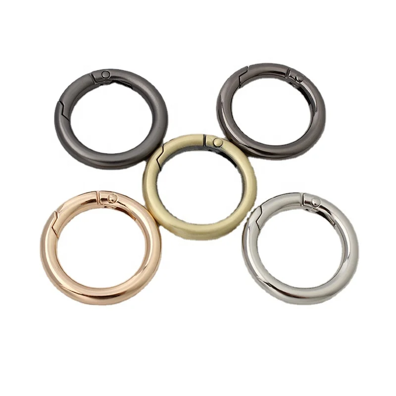 Nolvo World 1in 6 colors Bag parts Hardware accessories Simple style Spring O rings metal ring
Nolvo World 1in 6 colors Bag parts Hardware accessories Simple style Spring O rings metal ring