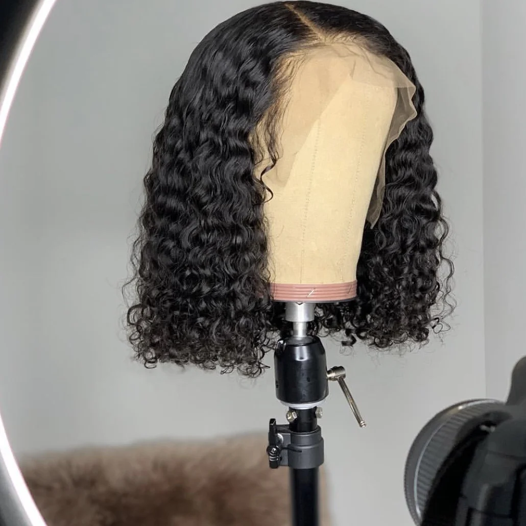 Cheap Wholesale Curly Short Lace Frontal Wigs For Black Women Brazilian Hair Lace Front Wig Afro Curly Human Hair Wigs
Cheap Wholesale Curly Short Lace Frontal Wigs For Black Women Brazilian Hair Lace Front Wig Afro Curly Human Hair Wigs