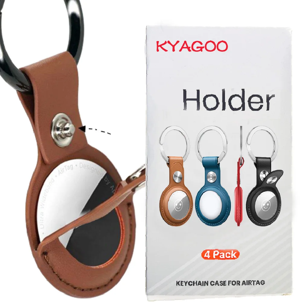 Factory Price PU Case for AirTag PU Leather AirTag Holder with Keychain Hanging on Dog Collar Anti-Lost Case Cover for Airtag
Factory Price PU Case for AirTag PU Leather AirTag Holder with Keychain Hanging on Dog Collar Anti-Lost Case Cover for Airtag