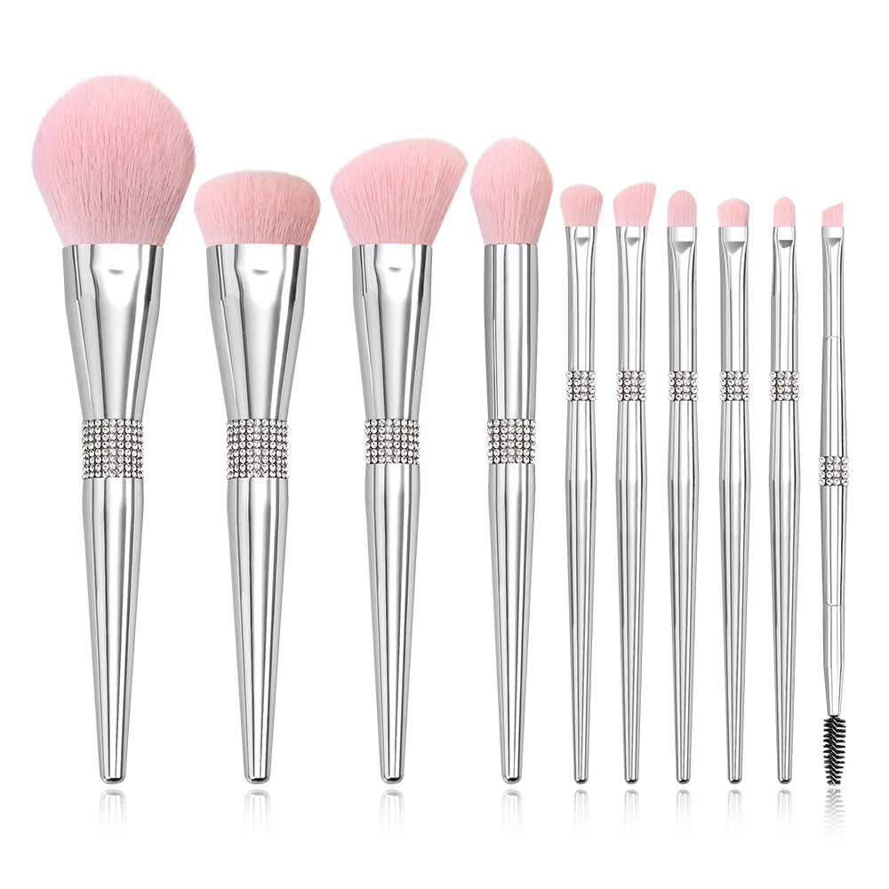Pink Handle Makeup Brush 14 Pcs Set,Private Logo 14Pcs Makeup Brush Case,Rhinestone Makeup Brush Set
Pink Handle Makeup Brush 14 Pcs Set,Private Logo 14Pcs Makeup Brush Case,Rhinestone Makeup Brush Set
