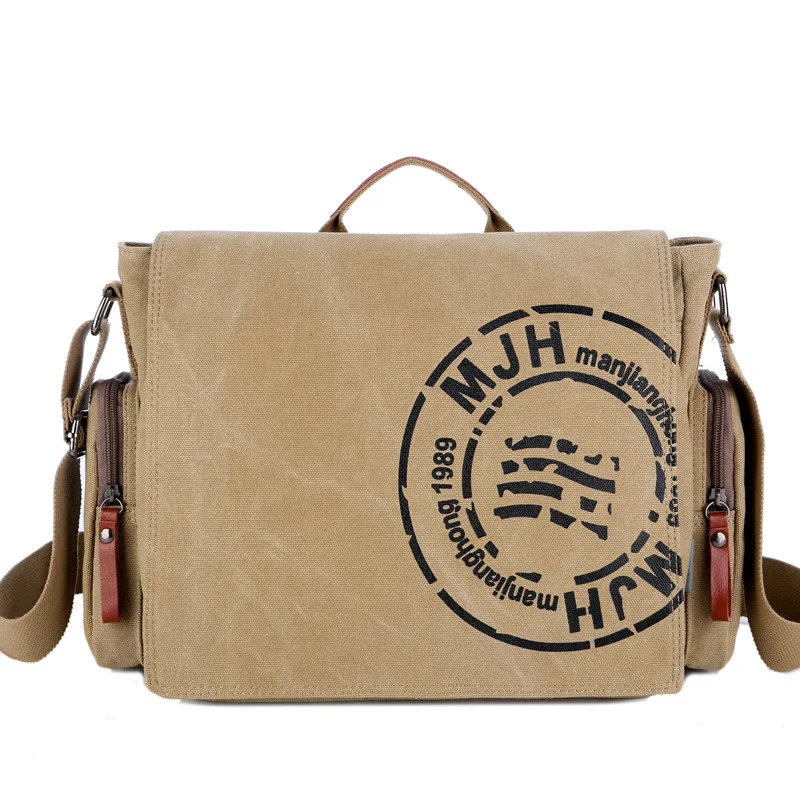 2021 new Vintage Canvas Laptop Shoulder Bag Unisex Messenger Bag Leisure Men's Bag, Many colors
2021 new Vintage Canvas Laptop Shoulder Bag Unisex Messenger Bag Leisure Men's Bag, Many colors