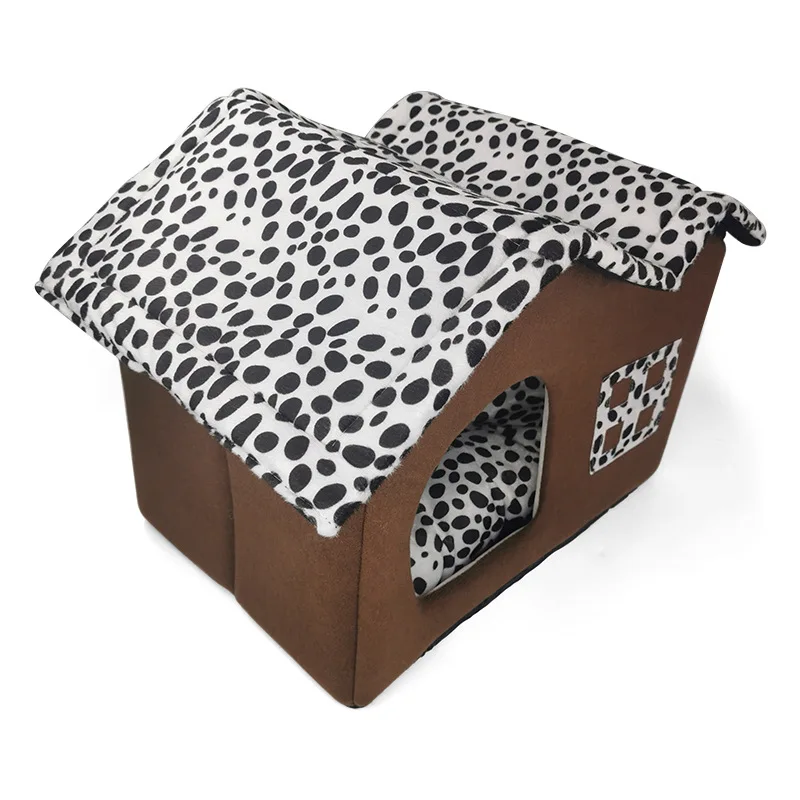 Pet House Foldable Bed With Mat Soft Winter Dog Puppy Sofa Cushion House Kennel Nest Cat Roof
Pet House Foldable Bed With Mat Soft Winter Dog Puppy Sofa Cushion House Kennel Nest Cat Roof