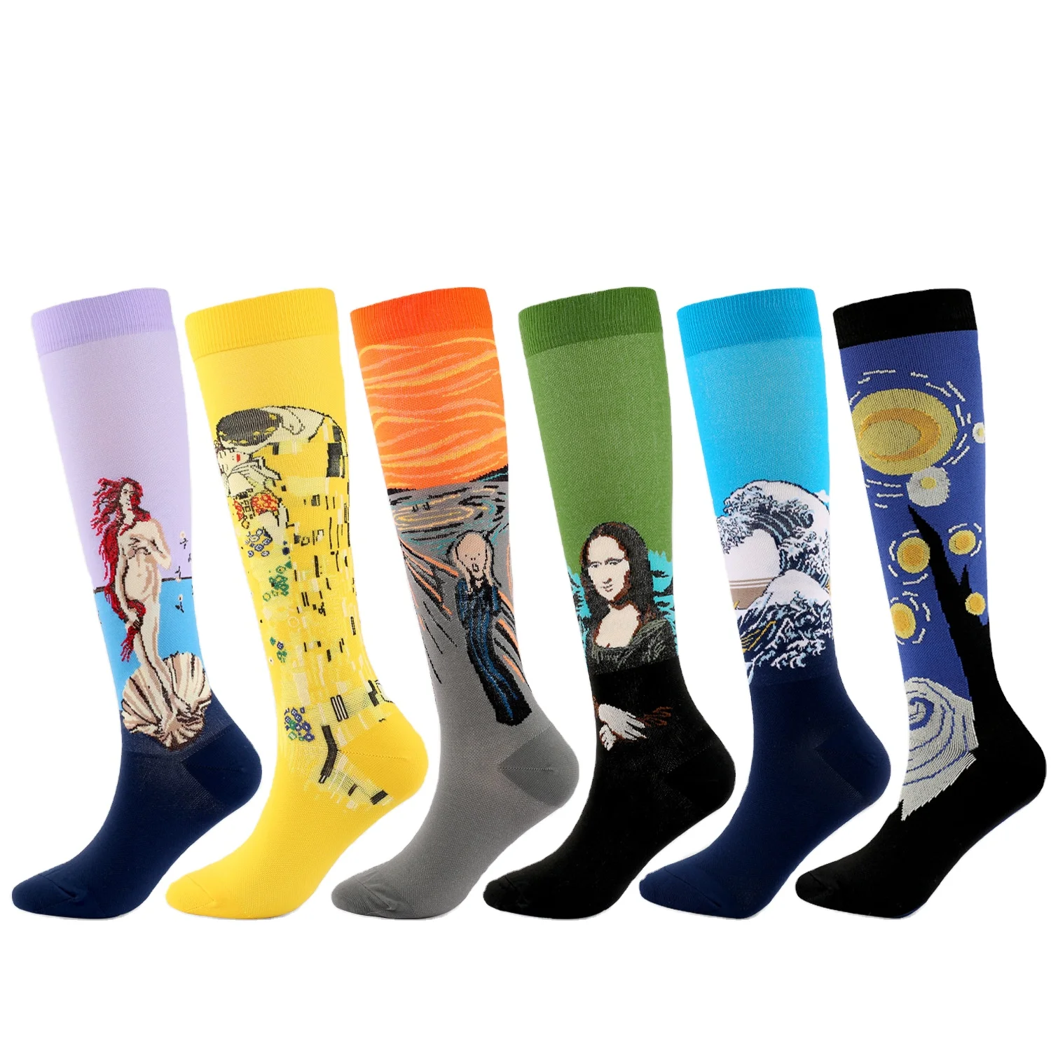 Cute painting medias de compression socks custom print football compression medical socks
Cute painting medias de compression socks custom print football compression medical socks