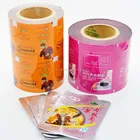 High quality laminated material bopp pe printed polyethylene plastic foil composited film