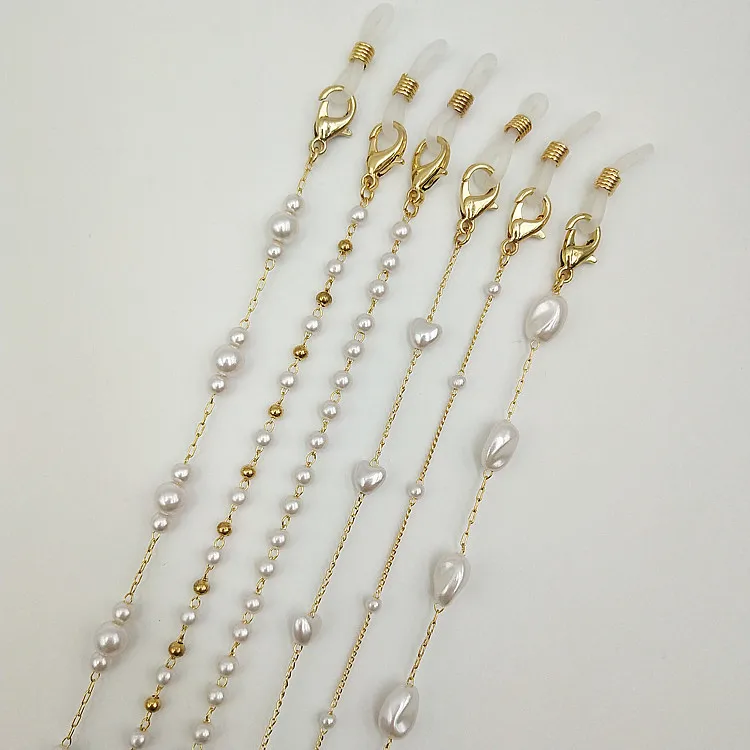 Jachon 2022 New Arrival Fashion Accessories Glasses Chain Handmade Pearl Gold Face Masking Holder Chain For Women Necklace, Picture
Jachon 2022 New Arrival Fashion Accessories Glasses Chain Handmade Pearl Gold Face Masking Holder Chain For Women Necklace, Picture