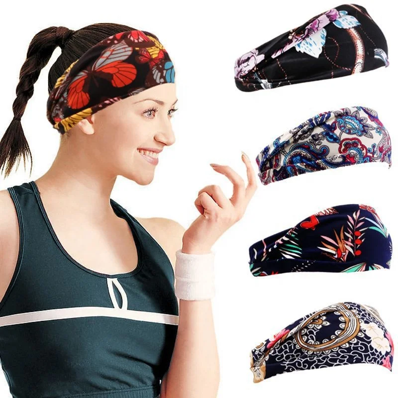 Amazon Hot Selling Fashion Women Printed Sport Headband Cheap 10cm Wide Yoga Hair Band Anti-sweat Fitness Sweat Headband, Various colors
Amazon Hot Selling Fashion Women Printed Sport Headband Cheap 10cm Wide Yoga Hair Band Anti-sweat Fitness Sweat Headband, Various colors