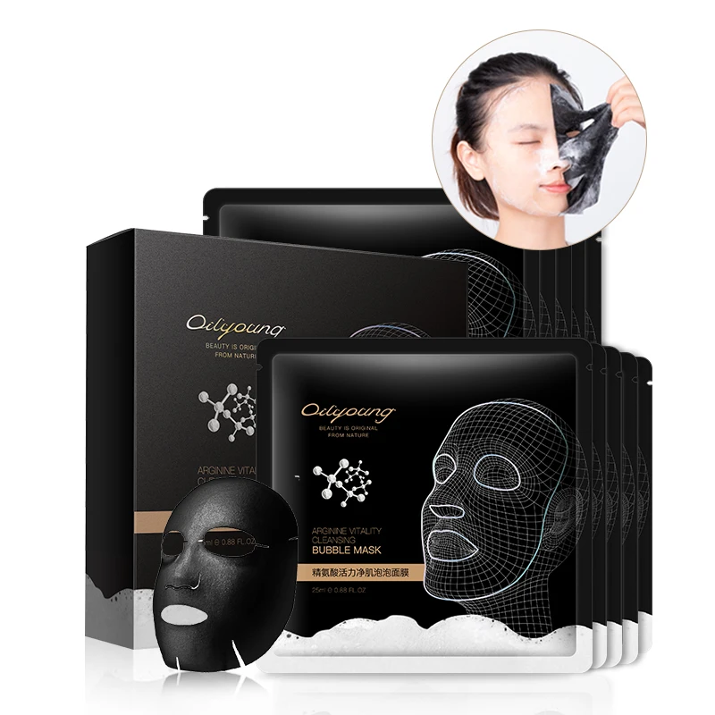OEM ODM Hot Korea Facial Deep Clean Black Charcold Detoxifying Moisturizing Sheet Face Bubble Facial Mask
OEM ODM Hot Korea Facial Deep Clean Black Charcold Detoxifying Moisturizing Sheet Face Bubble Facial Mask