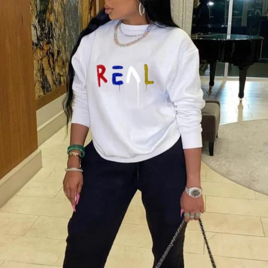 New Women Fashion Long Sleeve Hoodie Sweatshirt Harajuku Jumper Hooded Pullover Top Print Sexy Blouse Shirt / Blouse Slash Neck
New Women Fashion Long Sleeve Hoodie Sweatshirt Harajuku Jumper Hooded Pullover Top Print Sexy Blouse Shirt / Blouse Slash Neck