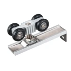wooden sliding door roller of aluminum material long service life light fittings for Kitchen or Bedroom hot chinese products