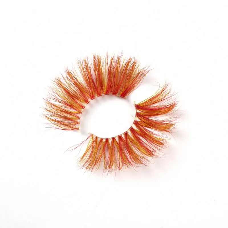 Wholesale natural black handmade 15mm 20mm 25mm 100% real colorful hair 3d colorful eyelashes, Multiple colors
Wholesale natural black handmade 15mm 20mm 25mm 100% real colorful hair 3d colorful eyelashes, Multiple colors