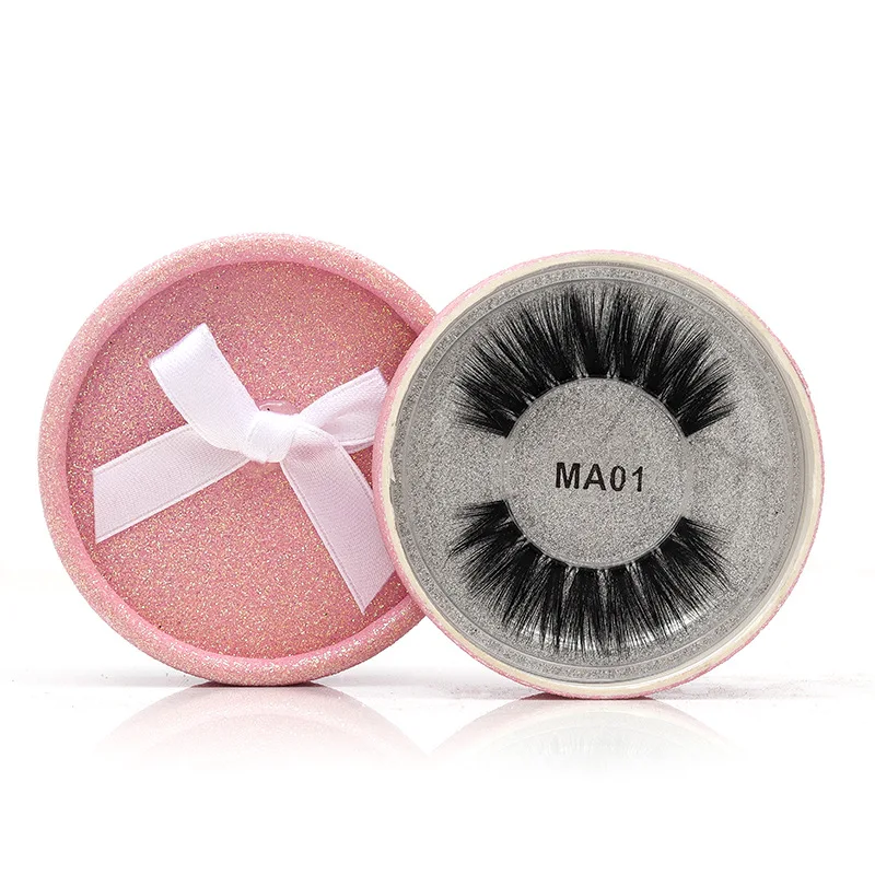 Wholesale MA series Faux Mink Eyelashes 3D Silk Protein Lashes 100% Handmade Natural Fake Eye Lashes with Pink Gift Box, Black color
Wholesale MA series Faux Mink Eyelashes 3D Silk Protein Lashes 100% Handmade Natural Fake Eye Lashes with Pink Gift Box, Black color