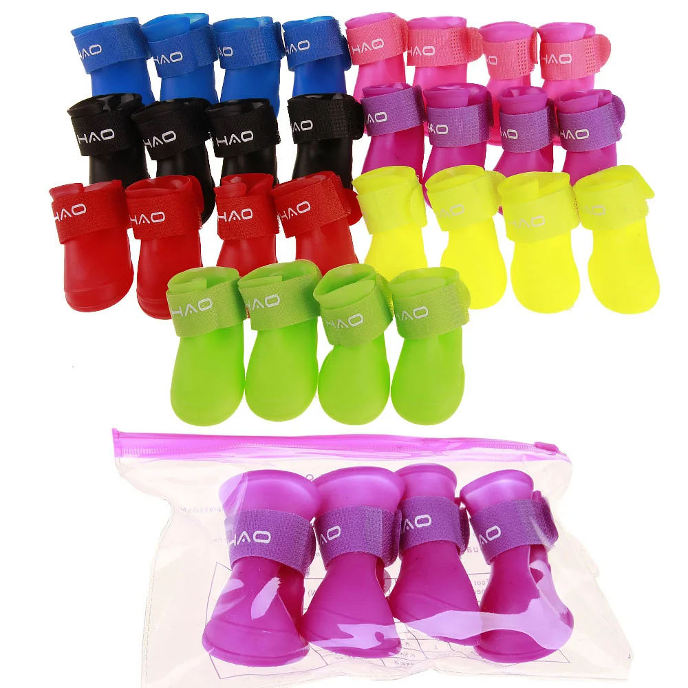 Pet shoes waterproof non-slip pet rain boots dog cat shoes diversified pet shoes factory direct wholesale
Pet shoes waterproof non-slip pet rain boots dog cat shoes diversified pet shoes factory direct wholesale