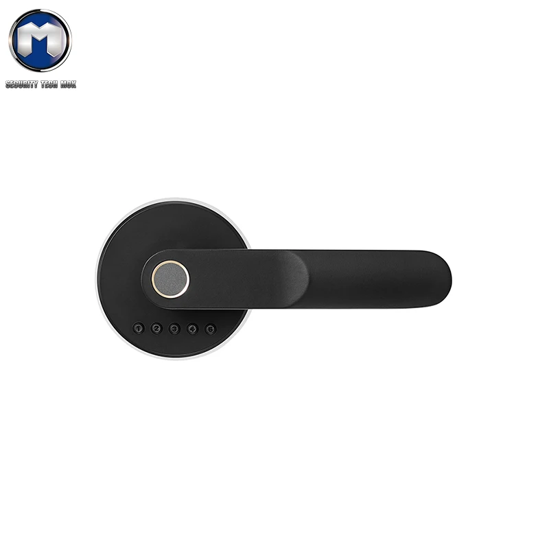 Black white door lock quick unlock smart fingerprint door lock security anti-theft handle lock
Black white door lock quick unlock smart fingerprint door lock security anti-theft handle lock
