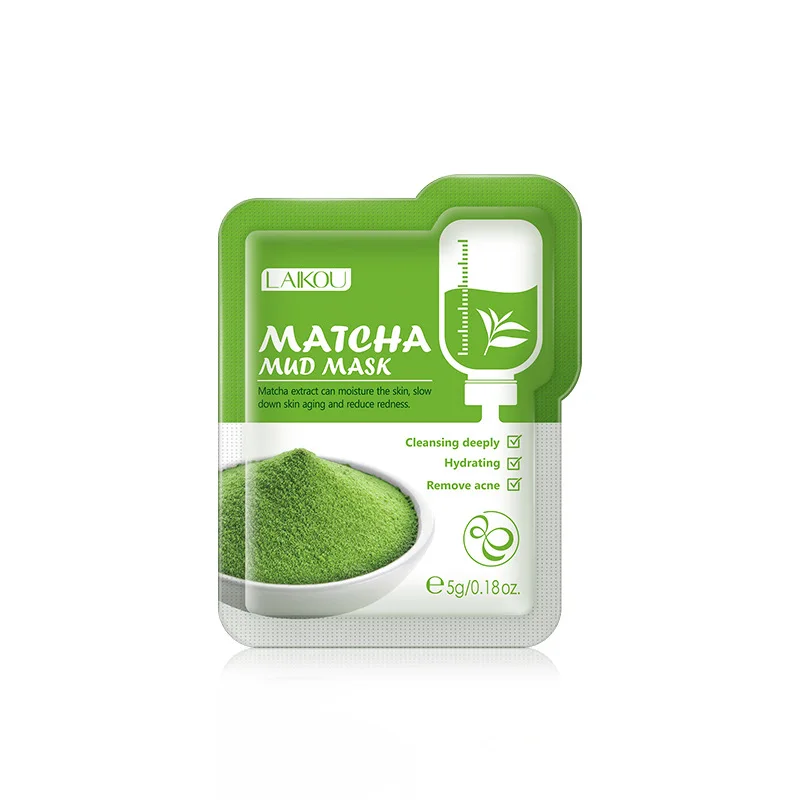 Hot Sale Skin Care Moisturizing Oil Control Freshing Natural Green Tea Matcha Face Mask 5ml
Hot Sale Skin Care Moisturizing Oil Control Freshing Natural Green Tea Matcha Face Mask 5ml
