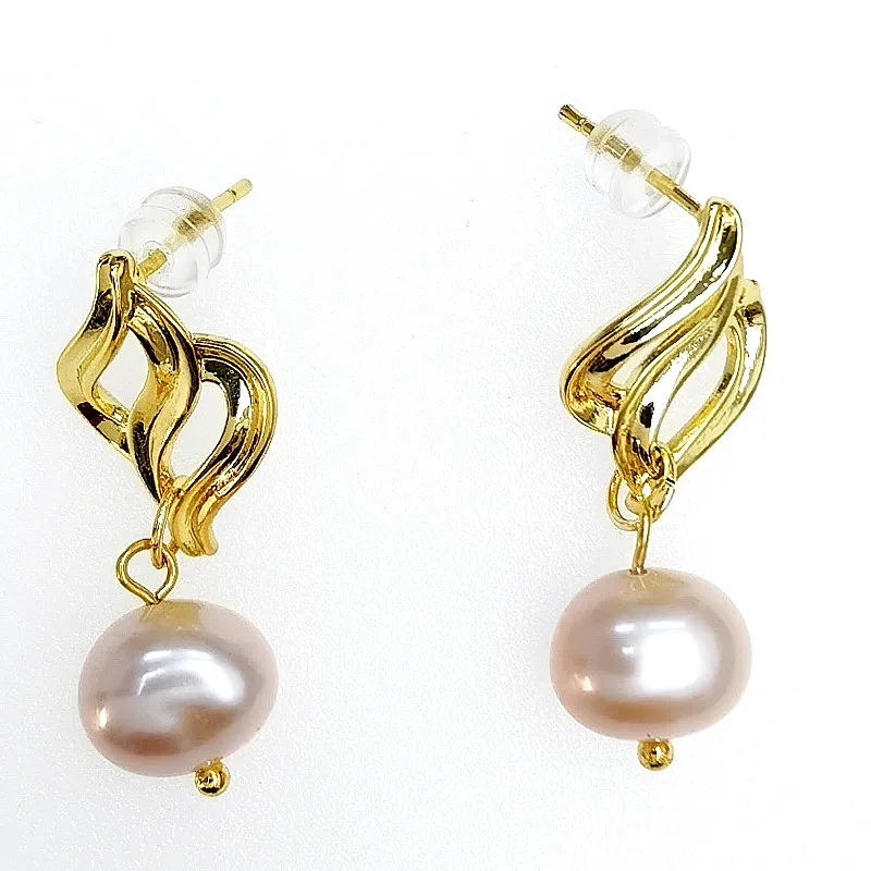 E433 Factory Irregular Natural Drop Geometric 18k gold plated Freshwater Wedding Woman Pearl Earring Silver for Women Girls
E433 Factory Irregular Natural Drop Geometric 18k gold plated Freshwater Wedding Woman Pearl Earring Silver for Women Girls