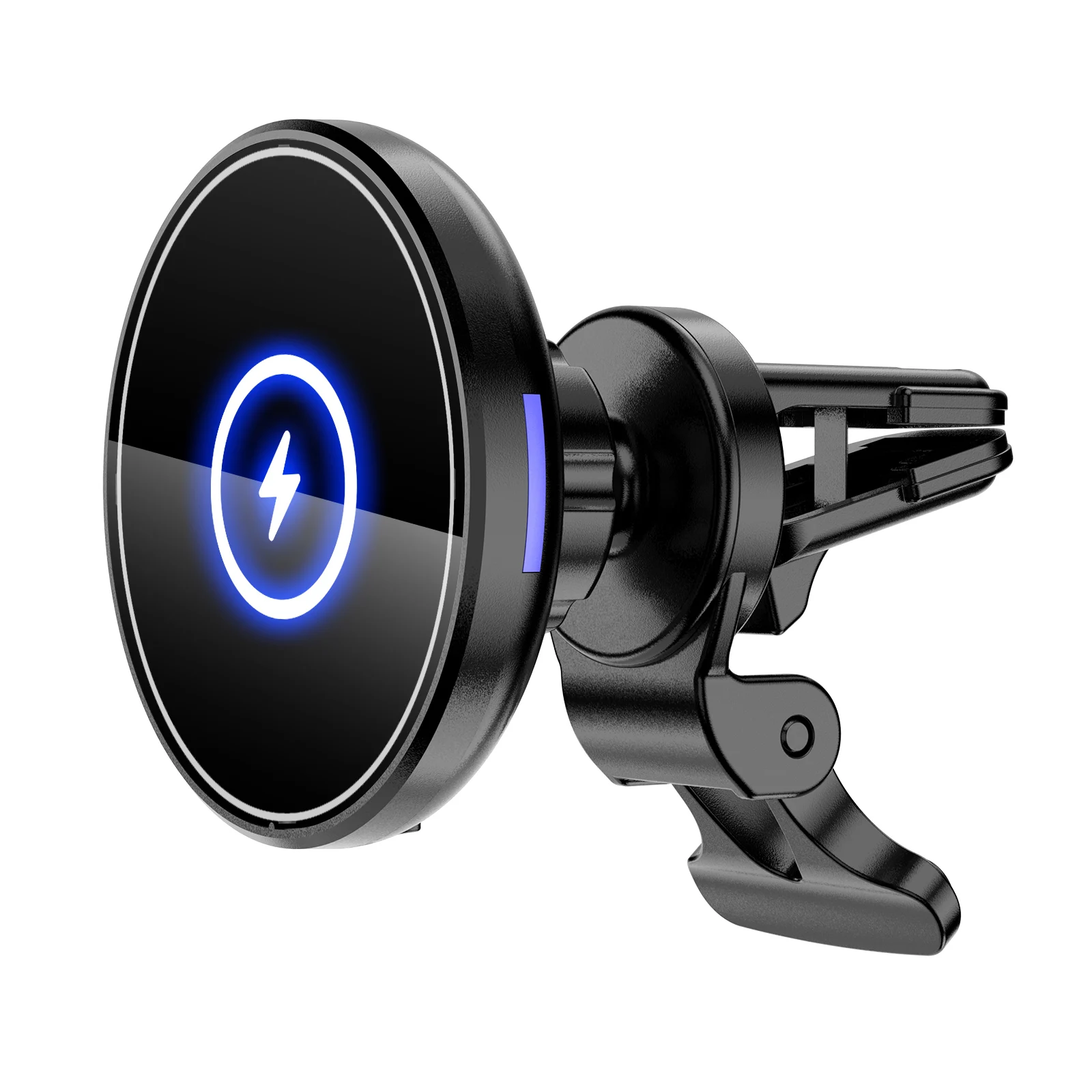 Magnetic Wireless Charger for Magsafing Charging phone holder Wireless Phone Charger Wireless Car Charger For iPhone 12, Black
Magnetic Wireless Charger for Magsafing Charging phone holder Wireless Phone Charger Wireless Car Charger For iPhone 12, Black