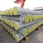 20mm gi pipe with thread pre galvanized hollow round steel tube