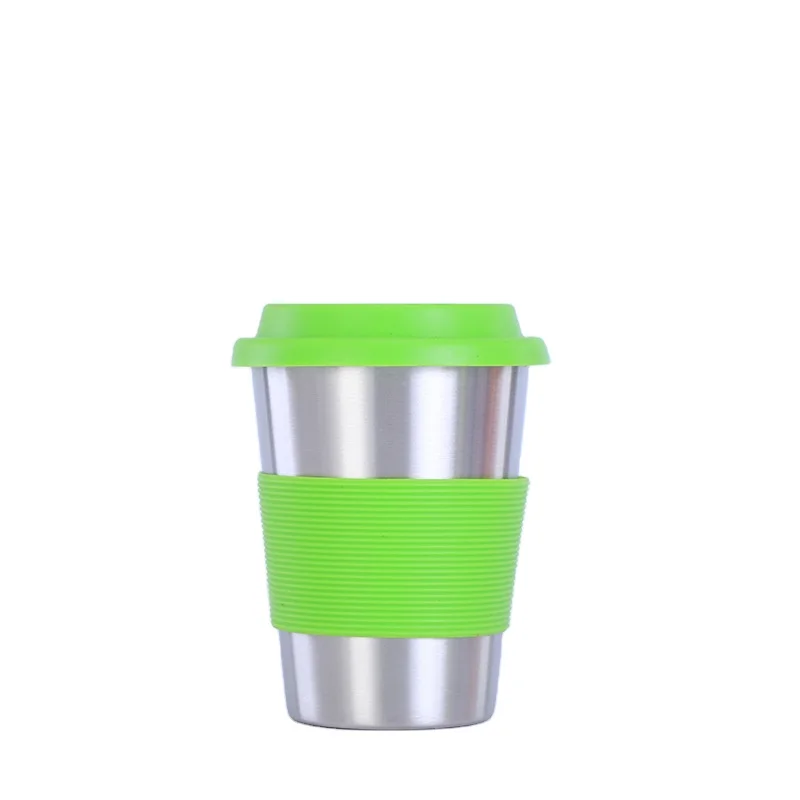 Food Grade Single Wall Stainless Steel Coffee Mug Thermos Beer Mug Coffee Mugs With Silicone Sleeve, Available colors or custom colors
Food Grade Single Wall Stainless Steel Coffee Mug Thermos Beer Mug Coffee Mugs With Silicone Sleeve, Available colors or custom colors