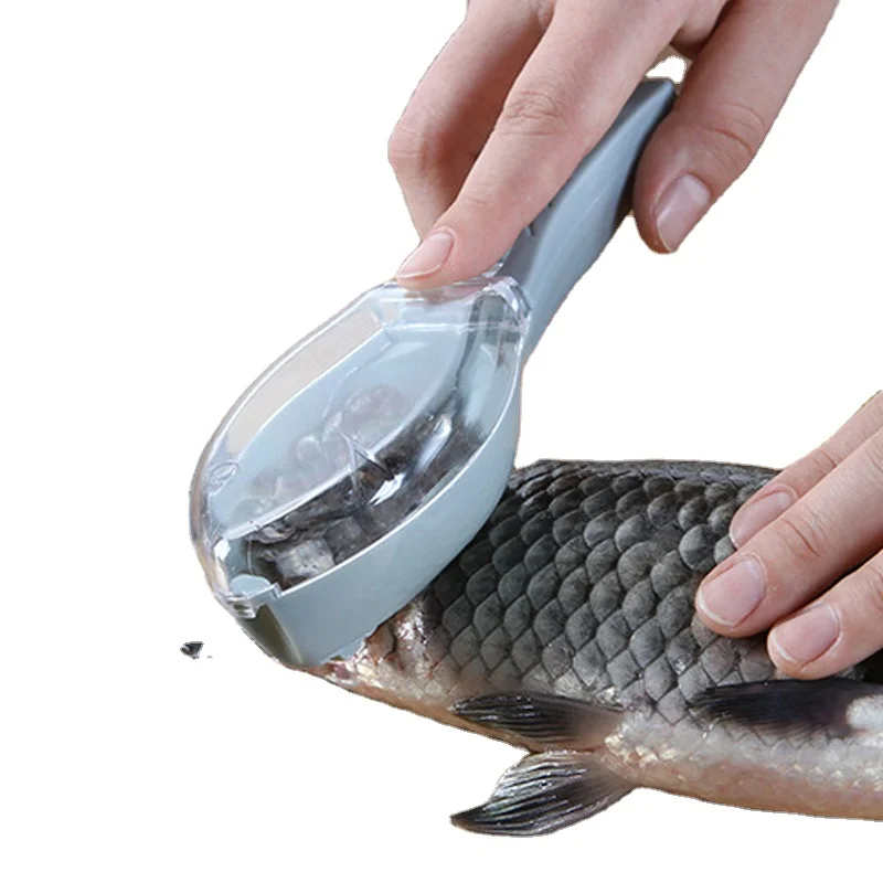 Practical Fish scale planer with cover scraping fish scale planer does not hurt hands thick plastic practical kitchen gadgets
Practical Fish scale planer with cover scraping fish scale planer does not hurt hands thick plastic practical kitchen gadgets