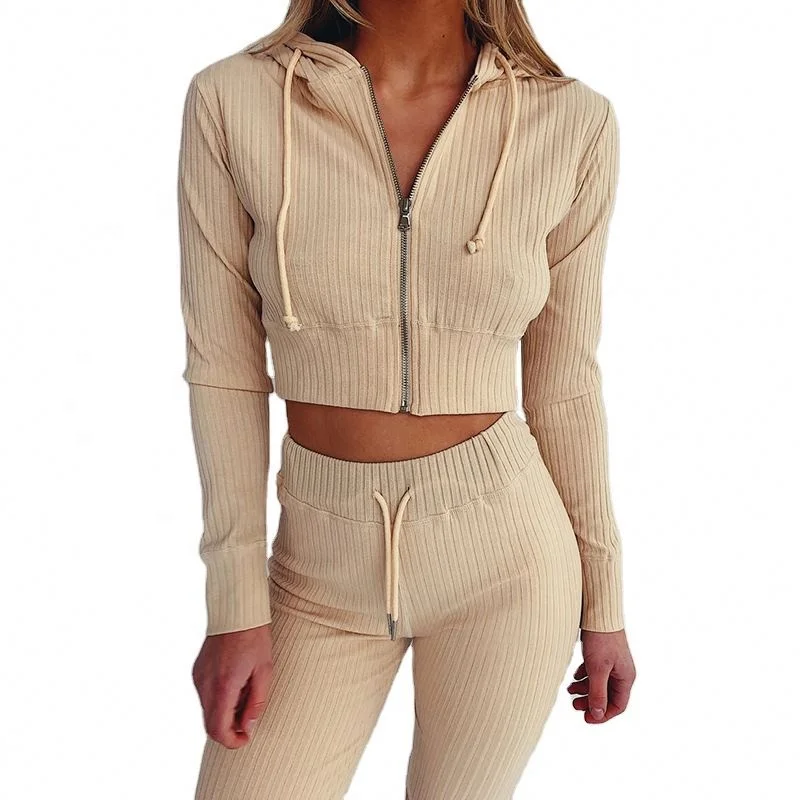 Wholesale Striped Winter Design Rib Knit Long Sleeve Outfits Casual Two Piece Pants Set Tracksuits streetwear Gym Fitness Sets, Blue/yellow/pink/purple/green/black/khaki/gray/red
Wholesale Striped Winter Design Rib Knit Long Sleeve Outfits Casual Two Piece Pants Set Tracksuits streetwear Gym Fitness Sets, Blue/yellow/pink/purple/green/black/khaki/gray/red