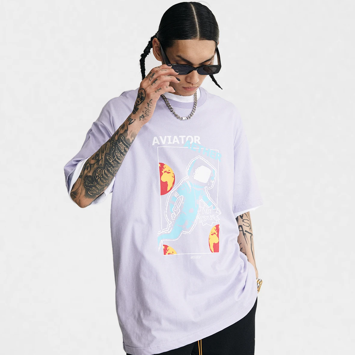 New Design Your Own Custom Anime Black And Purple Crew Neck 100% Cotton Street Style Man 200G T-Shirt Printing
New Design Your Own Custom Anime Black And Purple Crew Neck 100% Cotton Street Style Man 200G T-Shirt Printing