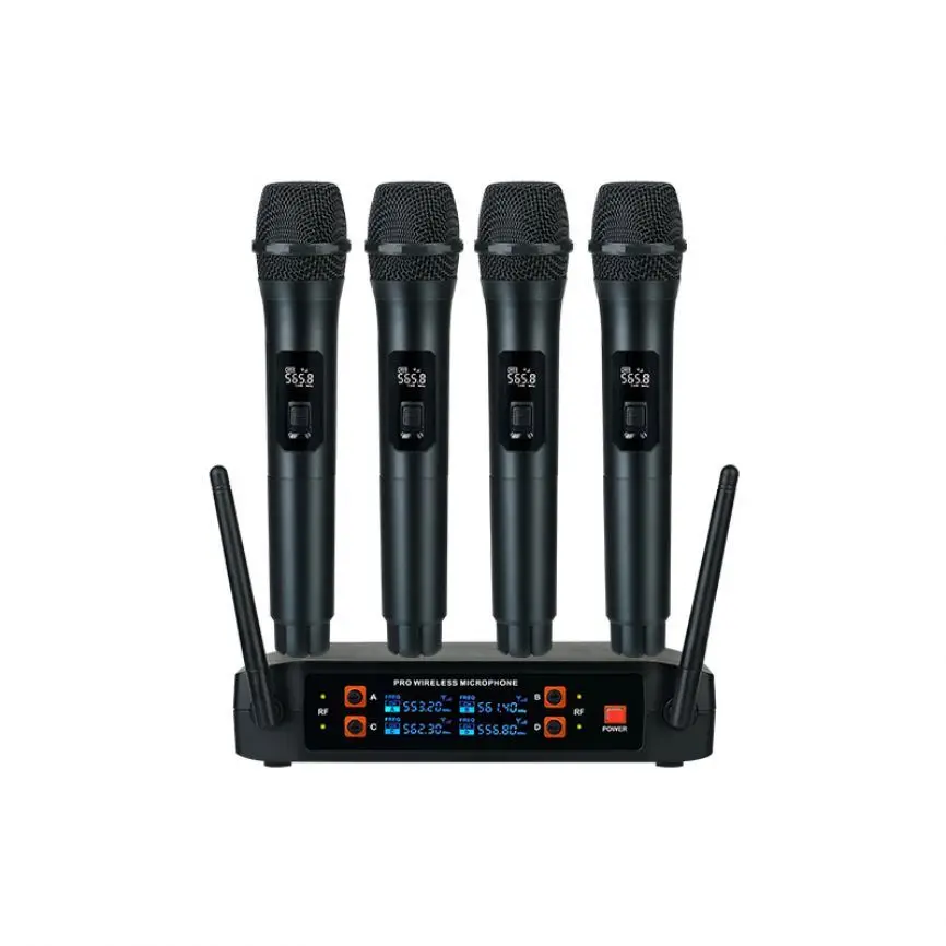 Weston314 Wireless Microphone System Dual Channel Handheld Wireless Cordless Karaoke Microphone
Weston314 Wireless Microphone System Dual Channel Handheld Wireless Cordless Karaoke Microphone