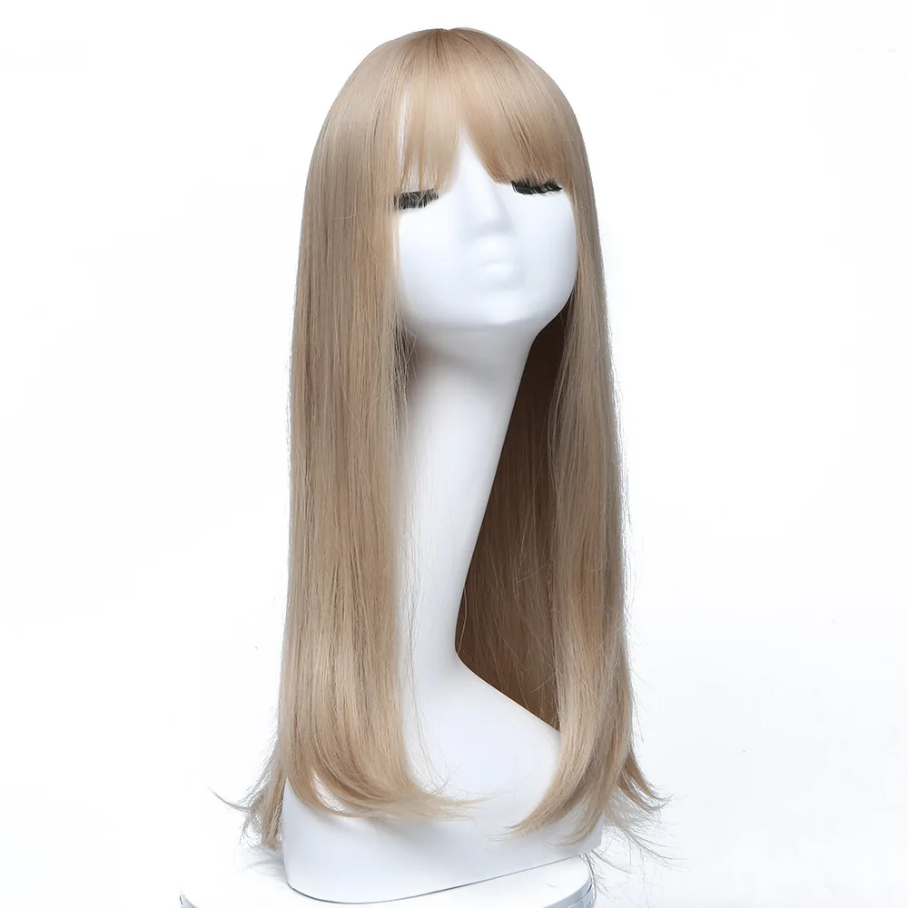 New Style Wig Woman Fashion Temperament Long Straight Hair Wig Net Red Cute Face Repair Air Bangs Party Wig Wholesale, Pic showed
New Style Wig Woman Fashion Temperament Long Straight Hair Wig Net Red Cute Face Repair Air Bangs Party Wig Wholesale, Pic showed