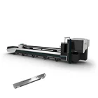 Servo motor stainless steel tube laser cutting machine