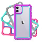 Shockproof PC&TPU acrylic transparent Phone Case mobile phone case for iPhone 11/11 pro/11 pro max Case