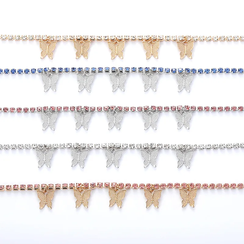 Fashion rhinestone crystal shining butterfly necklaces for women colorful necklace gold plated jewelry
Fashion rhinestone crystal shining butterfly necklaces for women colorful necklace gold plated jewelry