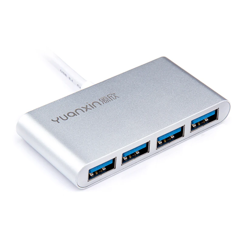 4 Ports Type C Hub USB C To 4 USB 3.0 Adaptor For Laptop Macbook Pro Air, Black/white
4 Ports Type C Hub USB C To 4 USB 3.0 Adaptor For Laptop Macbook Pro Air, Black/white
