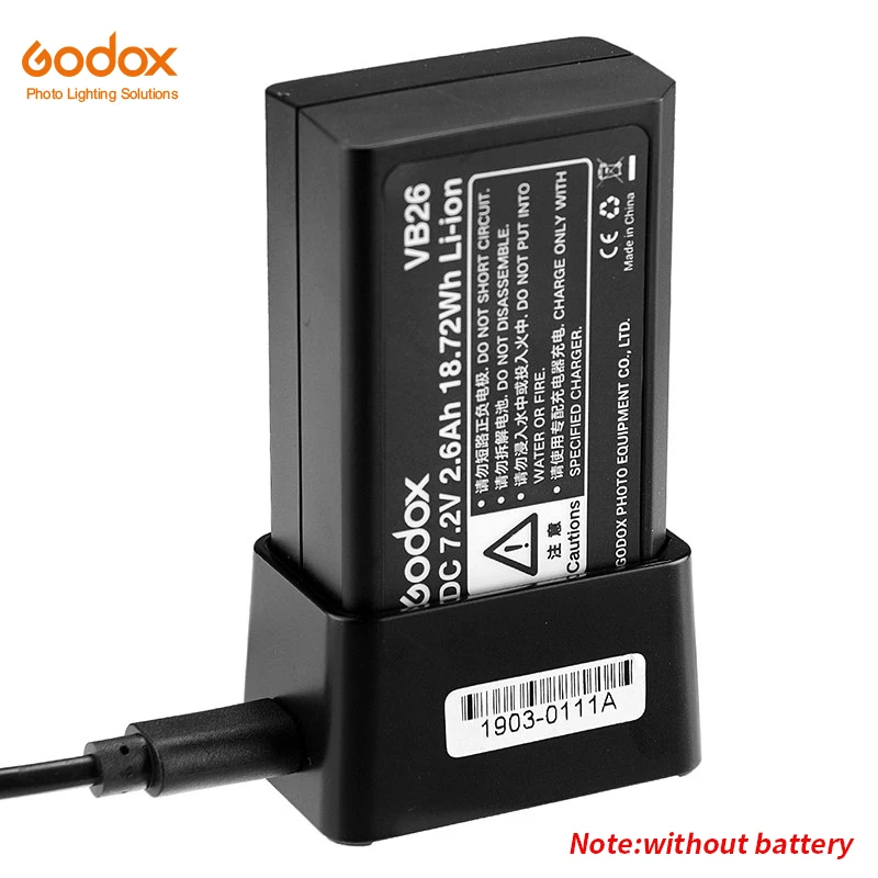 inlighttech Godox VC26 USB Charger for V1 Speedlight flash(Without Battery), Other
inlighttech Godox VC26 USB Charger for V1 Speedlight flash(Without Battery), Other