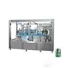 NEW high quality beer drinks canning machine equipment, low price small beer can bottle sealing filling machine