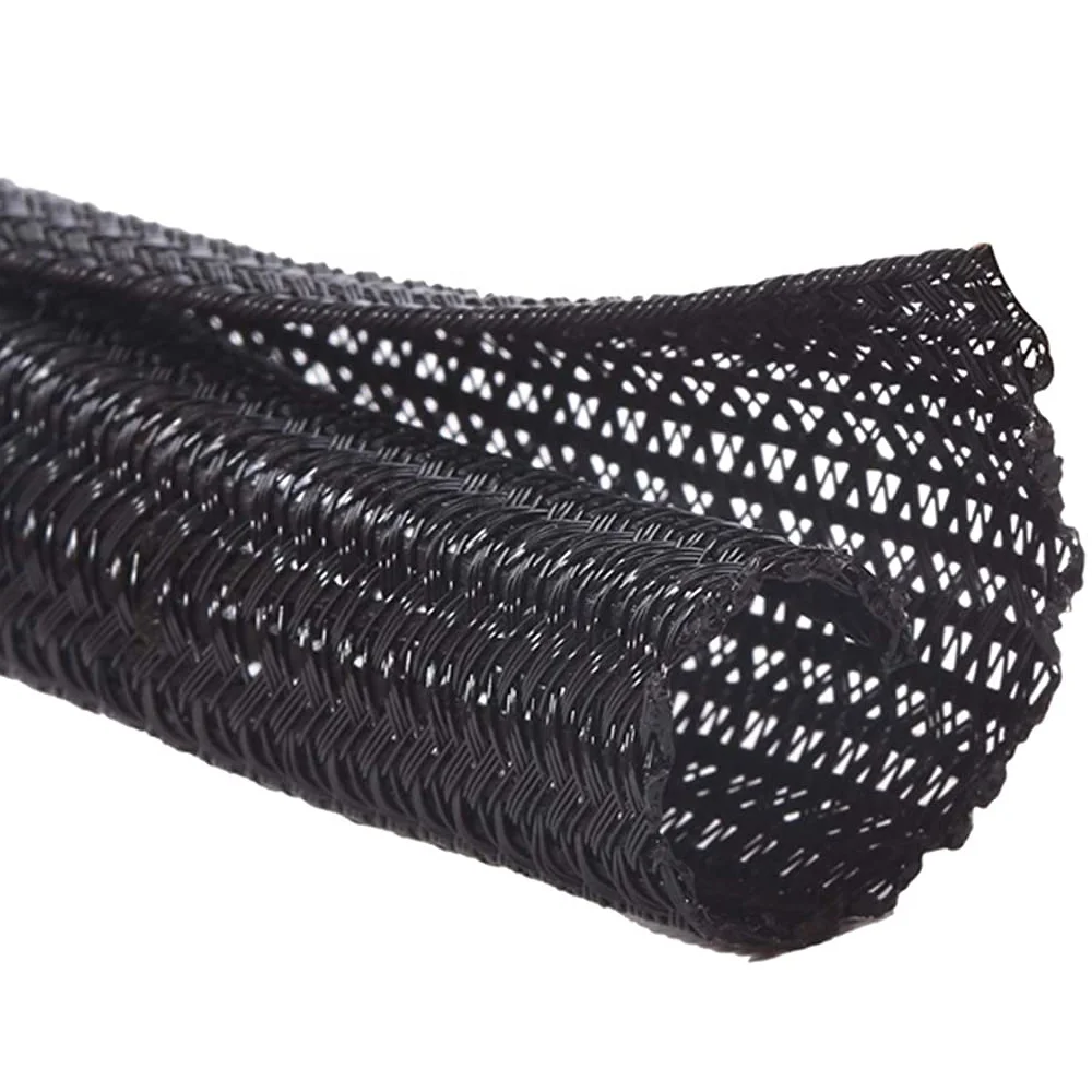 20 FT PET Expandable Protector Wire Loom Tubing Sleeving for Power Cord Protect Cat From Chewing Cords Cable Organizer Sleeve, Black
20 FT PET Expandable Protector Wire Loom Tubing Sleeving for Power Cord Protect Cat From Chewing Cords Cable Organizer Sleeve, Black