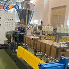 Co-rotating twin screw extruder for Nylon pelletizing machine PET pellets granulation line