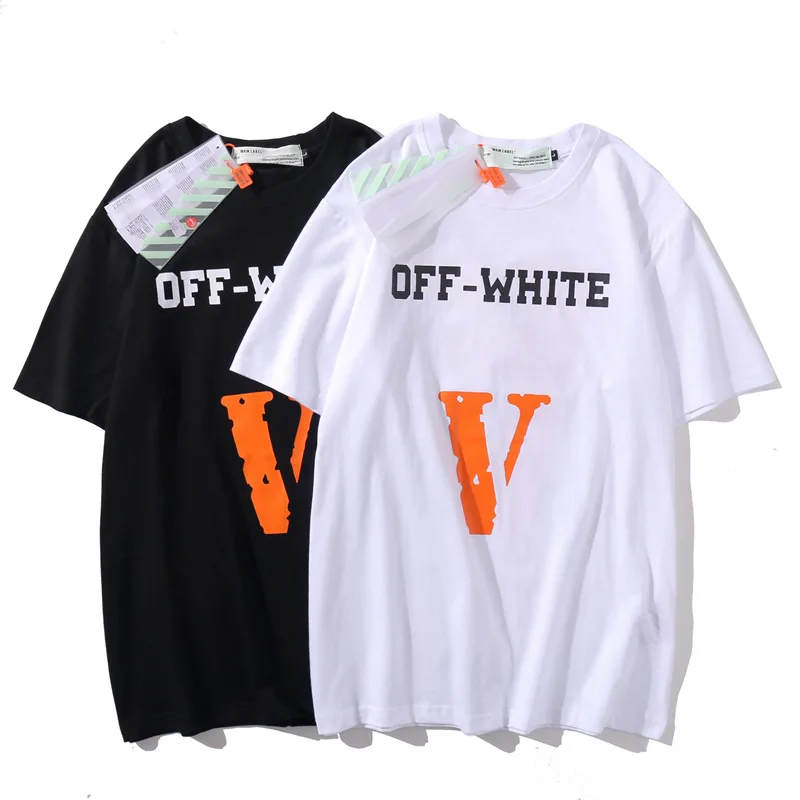 2021 Fashion INS Brand OFF new cartoon printing big V T-shirt joint short sleeve unisex couple T-shirt, Customized colors
2021 Fashion INS Brand OFF new cartoon printing big V T-shirt joint short sleeve unisex couple T-shirt, Customized colors
