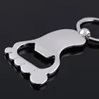 Wholesale custom metal foot opener keychain personality small ankle bottle opener keychain
